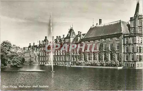 Cartes postales moderne Den Haag Hofvijver met Fontein