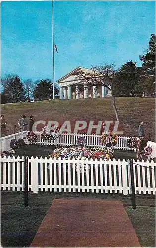 Cartes postales moderne Arlington National Cemetery Grave of John F Kennedy the 35th President of the United States Over