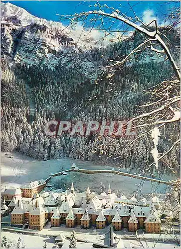 Cartes postales moderne Monastere de la Grande Chartreuse Vue Generale en Hiver