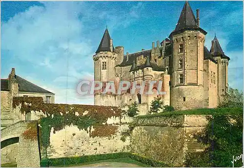 Cartes postales moderne Saumur (Maine et Loire) Couleurs et Lumiere de France Le Chateau (XIVe XVe et XVIe Siecle)