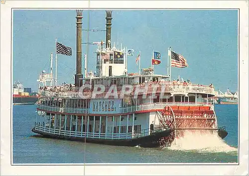 Cartes postales moderne New Orleans a Mississipi Paddle Steamer Bateau