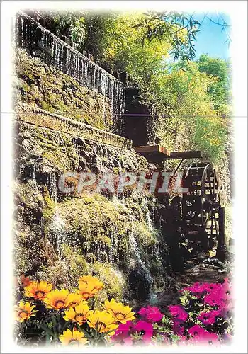 Cartes postales moderne La Sone Images de France Isere Jardin des Fontaines Petrifiantes Un des plus beaux Jardins Acqua