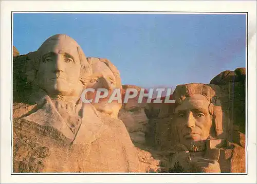 Cartes postales moderne Mount Rushmore USA Les Tetes de Quatre Presidents