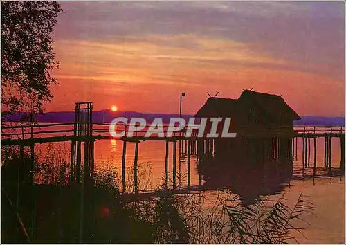 Cartes postales moderne Unteruhldingen am Bodensee Pfahlbauten