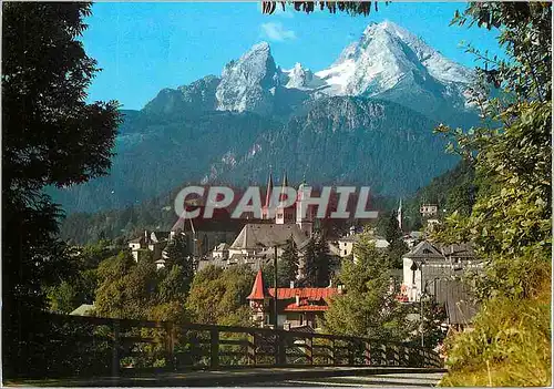 Cartes postales moderne Berchtesgaden mit Watzmann