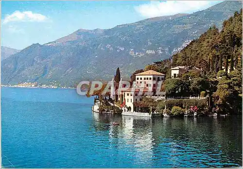 Cartes postales moderne Punta Balbianello Lac de Come vue Aerienne