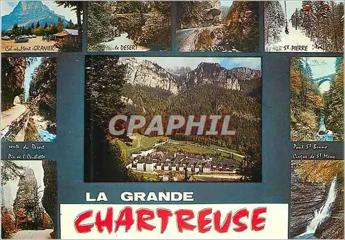 Cartes postales moderne Les Alpes du Dauphine La Grande Chartreuse