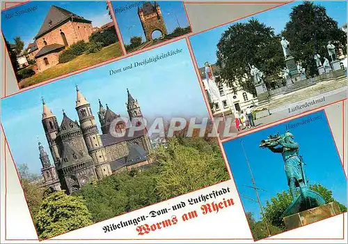 Cartes postales moderne Worms am Rhein