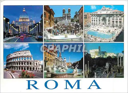 Cartes postales moderne Roma