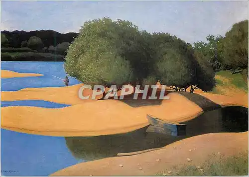 Cartes postales moderne Kunsthaus Zurich des Sables au Bord de la Loire Felix Vallotton