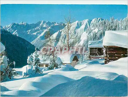 Cartes postales moderne Verbier et le Massif du Trient