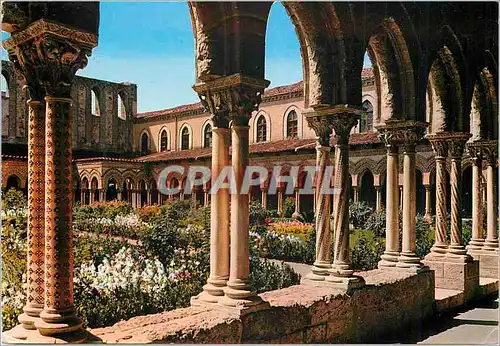 Cartes postales moderne Monreale (Palermo) Interieur du Cloitre