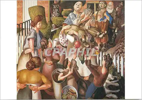 Cartes postales moderne Laing Art Gallery Newcastle upon Tyne Sir Stanley Spencer (1891 1959) the Dustman or the Lovers