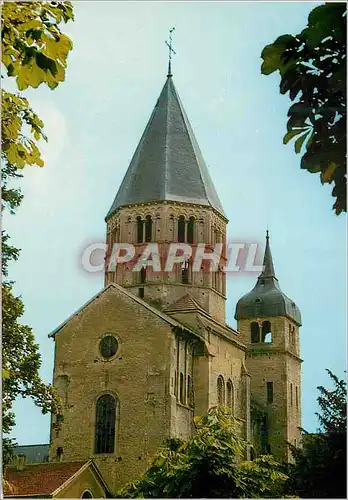 Cartes postales moderne Abbaye de Cluny (Saone et Loire) Clocher de l'Eau Benite et Clocher de l'Horloge (XIe et XIIe S)