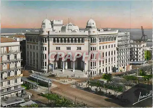 Cartes postales moderne Alger le Grand Post Tramway