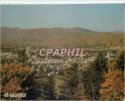 Cartes postales moderne St Sauveur Quebec Canada Vue de la Montagne