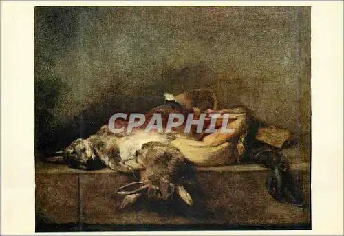 Cartes postales moderne Les Chefs d'Oeuvre du Musee d'Amiens Jean Baptiste Chardin (1699 1779) Lapin de Garenne