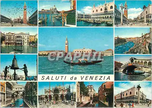 Cartes postales moderne Saluti da Venezia