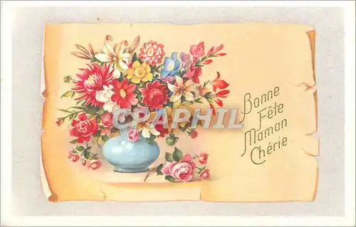 Cartes postales moderne Bonne Fete Maman Cherie