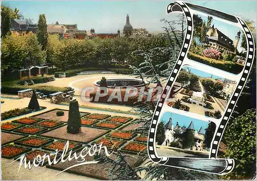 Cartes postales moderne Montlucon Parc Carnot Vieux Chateau Avenue Marx Dormay Chateau Saint Jean