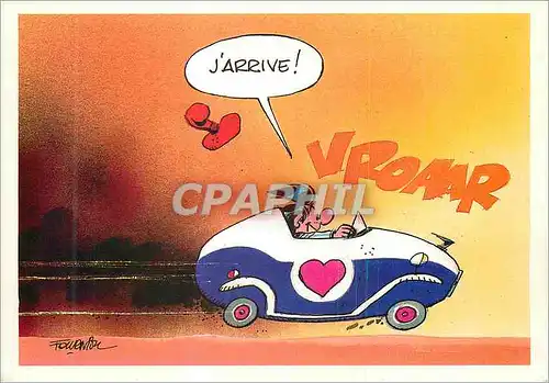 Cartes postales moderne Voaar J'Arrive Illustration Fournier