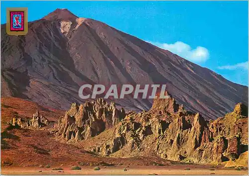 Cartes postales moderne Santa Cruz de Tenerife Vallee d'Ucanca et Pic du Teide