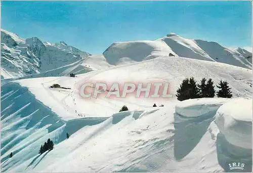 Cartes postales moderne St Gervais Les Cretes du Mont d'Arbois les Pistes du Mont Joux Le Mont Joly et Chez la Tente