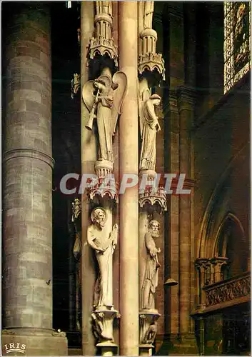 Cartes postales moderne Cathedrale de Strasbourg Pilier des Anges (1225 1230)