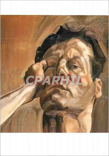 Cartes postales moderne Whitworth Art Gallery University of Manchester Lucian Freud Tete d'Homme (Portrait de l'Artiste)