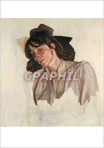 Cartes postales moderne Lugano Castagnola Schweiz Lucian Freud le Dernier Portrait