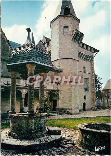 Cartes postales moderne Talcy (Loir et Cher) Les Merveilles du Val de Loire La premiere cour au Chateau du XVIe Siecle L