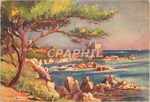 Cartes postales moderne Environs de Cannes Ile Saint Honorat