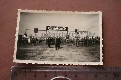 tolles altes Foto Zeltlager - Frewilliger Arbeitsdienst 1931 - Emsland