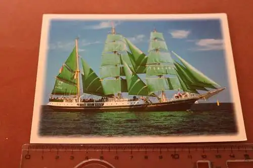alte Karte - Segelschiff - Bark Alexander von Humboldt  - 2004