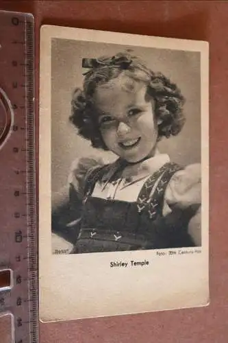 tolle alte Karte - Shirley Temple