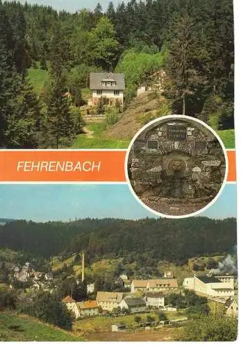 Ansichtskarte Fehrenbach (Kr. Hildburghausen) - nicht gelaufen 