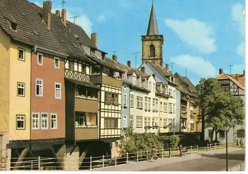 Ansichtskarte Erfurt - Krämerbrücke - nicht gelaufen