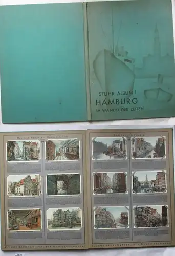 Stuhr-Album 1 - Hamburg im Wandel der Zeiten. Sammelbilderalbum.