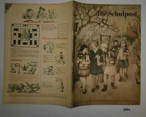 Le courrier scolaire n° 3 de 1954.