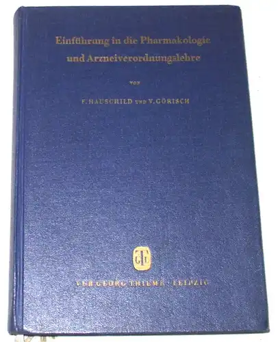 Einführung in die Pharmakologie und Arzneiverordnungslehre