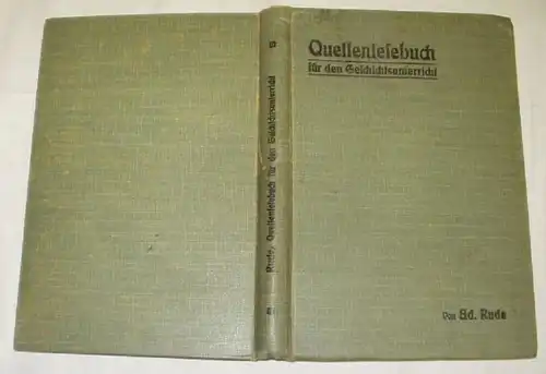 Lisez les sources de l'enseignement de la vie historique