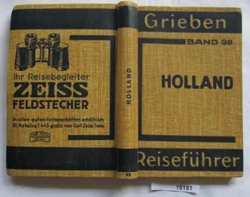 Grieben Reiseführer - Band 98: Holland mit Angaben für Automobilisten