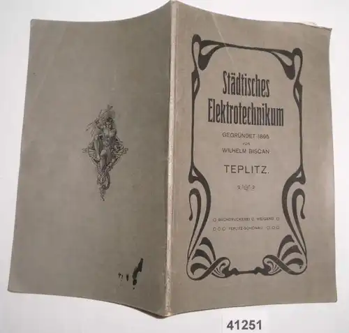 Programme Électricité urbaine Teplitz Fondée en 1895 par Wilhelm Biscan