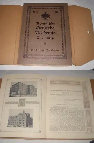 Königliche Gewerbe Akademie Chemnitz Festschrift zur Jubel-Feier