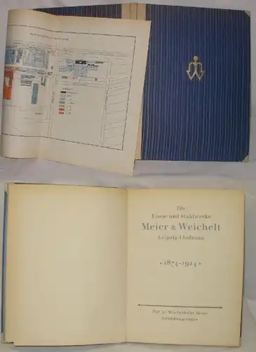 Die Eisen- und Stahlwerke Meier & Weichelt Leipzig Lindenau 1874-1924, Zur 50. Wiederkehr ihres Gründungstages.