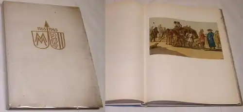 800 ans de la foire de Leipzig - Festschrift du Messeamt de Düsseldorf pour la messe de l'anniversaire 1965