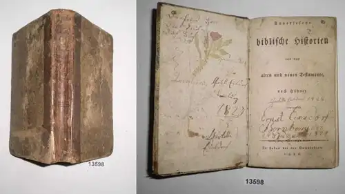 Auserlesene biblische Historien aus dem alten und neuen Testamente nach Hübner