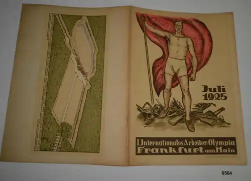 1. Internationales Arbeiter-Olympia Frankfurt am Main Juli 1925: Jahrgang 1  Nr. 4 vom Oktober 1924