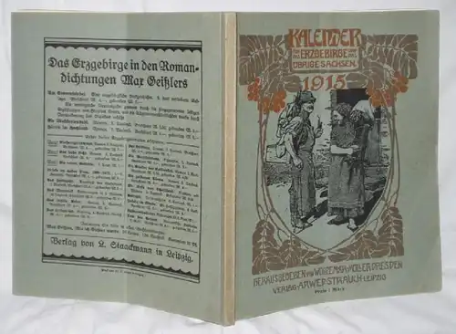 Calendrier des monts Métallifères et du reste de la Saxe 1915