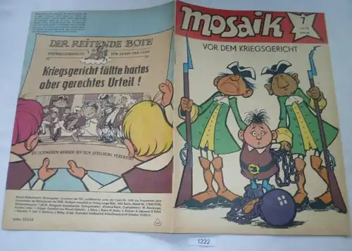 Mosaik Abrafaxe Nummer 7 von 1979